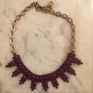 Purple Statement Necklace in Great Condition!